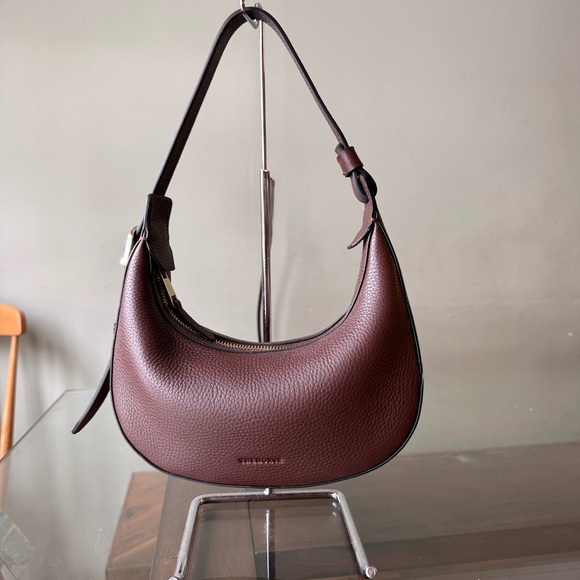 The Horse Handbags - The Horse Friday Bag, Coffee with Gold hardware